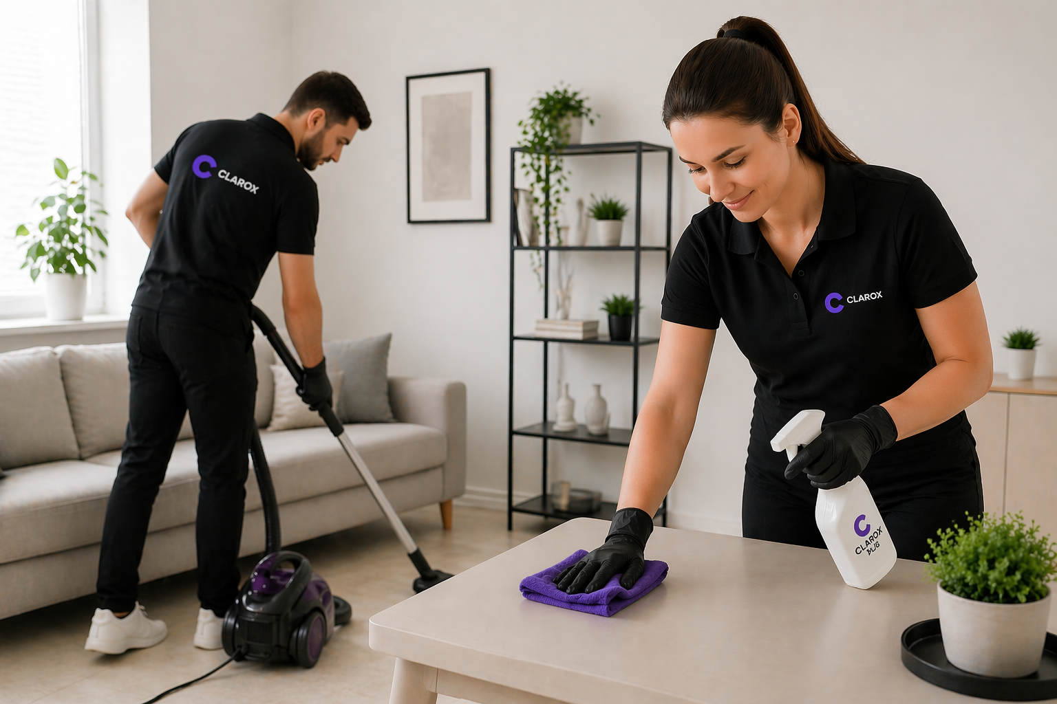 Professionelle Reinigung von CLAROX